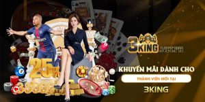 3King sở hữu kho khuyến mãi siêu hấp dẫn 